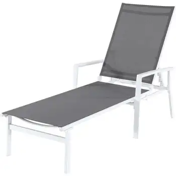 Шезлонг-строп MōD Furniture Harper - белый/серый