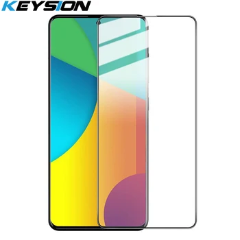 KEYSION Закаленное Стекло для Samsung S20 Ultra S10 + Note 10 Lite HD Защитная пленка для экрана Телефона Полное Покрытие для Galaxy A71 A51 A52 A72