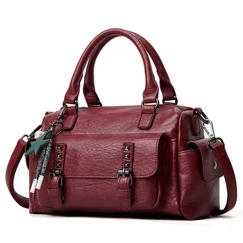 Женские сумки эксклюзивного дизайна, винтажные сумки для женщин, ретро-сумки-тоут большой емкости, Модная сумка-мессенджер через плечо