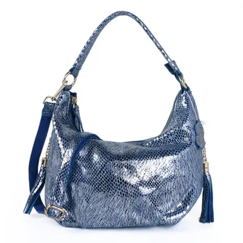 Новая женская сумка из натуральной кожи со змеиным узором, сумка для клецек, модная сумка через плечо, сумка-мессенджер, портативная дизайнерская сумка особого дизайна