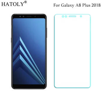 Для Стекла Samsung Galaxy A8 Plus 2018 Стеклянная Пленка, Защитная пленка для экрана Samsung Galaxy A8 Plus, Закаленное Стекло для Samsung A8 Plus