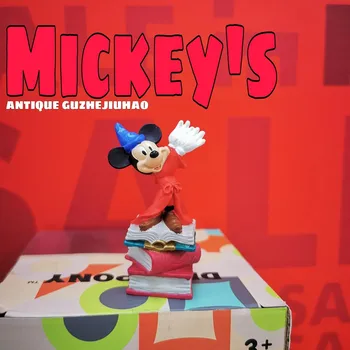 Дисней Микки Маус Минни 7 см, подарки для кукол, Игрушечная модель, аниме Фигурки, Коллекционные украшения