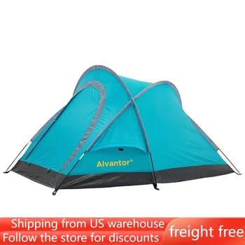 Палатка для Альпинизма на открытом воздухе, легкая водонепроницаемая палатка на 2-3 человека, всплывающее укрытие, бесплатная перевозка