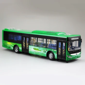 1/42 Масштабная Модель Автобуса China YuTong City Bus ZK6125CHEVPG4 Литая Под давлением Модель Автомобиля, Игрушки, Подарки