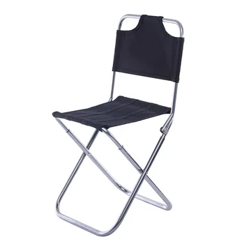 Складной стул, Складной табурет для кемпинга, Сверхлегкий портативный для рыбалки на открытом воздухе, Алюминиевый сплав