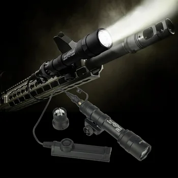 SureFire M600 M600B M600V M600V-ИК-Скаутский Фонарик LED Tatical Airsoft Weapon Gun Light С Двухфункциональным Переключателем Давления