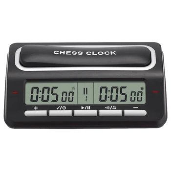 Шахматные часы Профессиональные цифровые шахматные часы Обратный отсчет Таймер шахматной игры Шахматный цифровой таймер