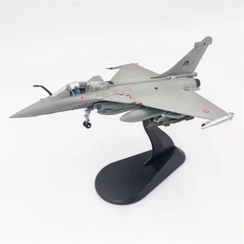 Имитационная модель самолета Французских ВВС Rafale C в масштабе 1:100, Военный боевой самолет, Коллекционные игрушки, подарки, сувениры