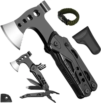 Многофункциональный инструмент EDC с мини-инструментами, плоскогубцами, швейцарским армейским ножом и набором инструментов для кемпинга на открытом воздухе