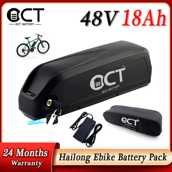 Подлинная батарея Hailong 48V 20AH Ebike 52V 19.5Ah 36V 28Ah Samsung Cells для Электрического Велосипеда Литиевая Аккумуляторная батарея