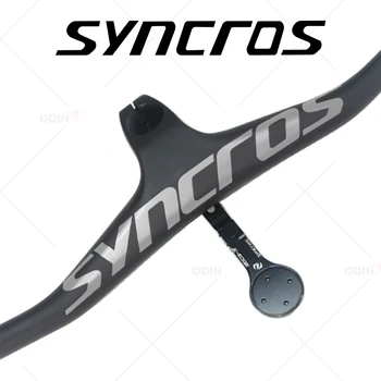SYNCROS FRASER IC SL -17 Градусов MTB/Горный велосипед из углеродного волокна, Встроенный руль с подставкой для крепления, аксессуары для велосипеда