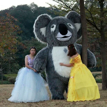 200-250 см Рекламный надувной костюм коалы, костюмы талисманов, костюм 2 м/2,5 м, платье на день рождения, роскошное качество! 100% такое же, как на фотографиях!