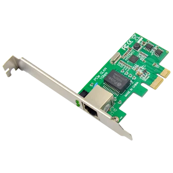 PCIe x1 Gigabit 1000M PCI Express к Rj45 PCI-E LAN Адаптер сетевой карты конвертер NIC RTL8168E Набор микросхем Realtek 8168