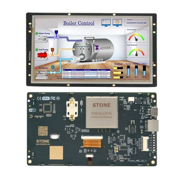 3,5-10,4-дюймовый Программируемый TFT-ЖК-модуль Smart HMI Smart Touch Screen Display с интерфейсом UART для промышленного использования